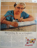 Campbell Products Mrs. Nellie Reagan 1957 Ad