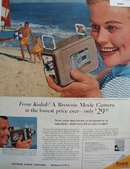 Kodak Brownie Movie Camera 1957 Ad