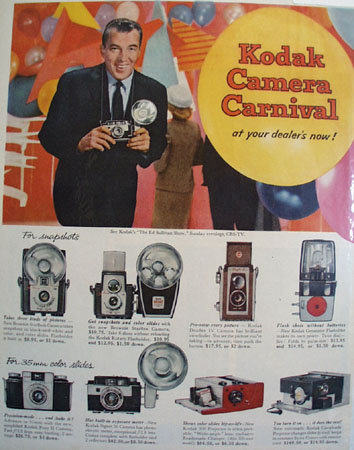 Kodak Camera Carnival 1958 Ad