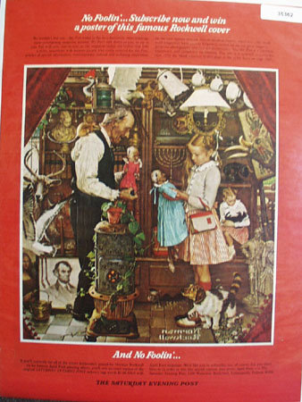 Norman Rockwell April Fool 1974 Picture