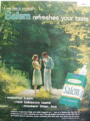 Salem Menthol Fresh cigarettes 1958 Ad