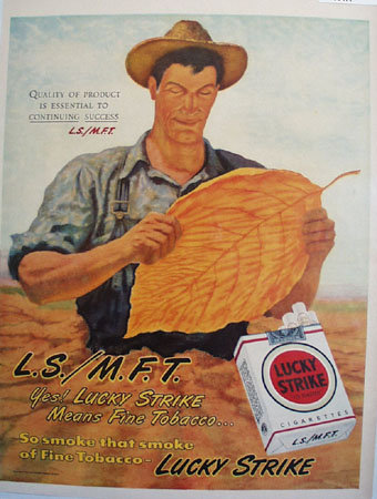 Lucky Strike L.S./ M.F.T. 1946 Ad