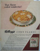 Kelloggs Corn Flakes No Substitute 1929 Ad