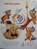 Post Sugar Crisp 1955 Ad