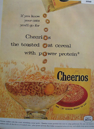Cheerios Cereal By General Mills 1957 Ad