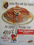 Quaker Oats Aunt Jemima Pancakes 1952 Ad