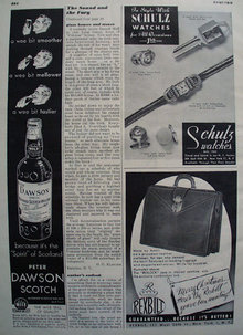 Schultz Watches For All Occasions Ad 1948