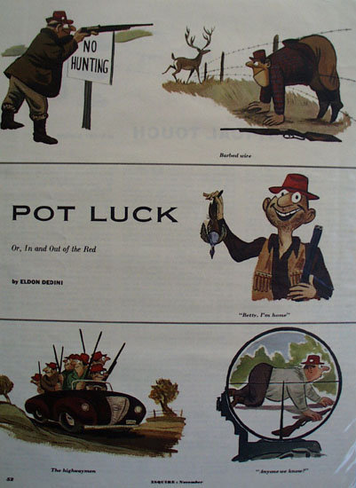 Eldon Dedini Pot Luck Cartoons 1953