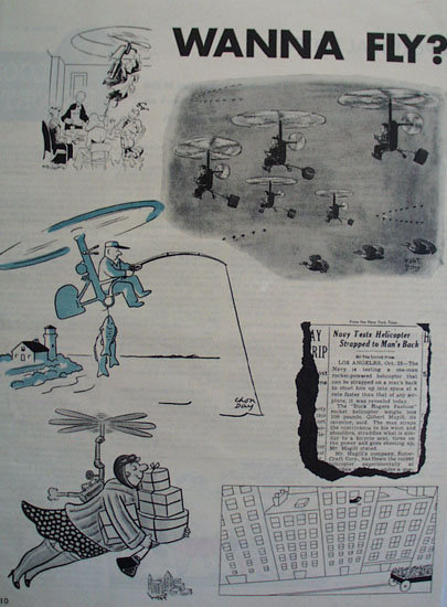 Wanna Fly Cartoons 1951
