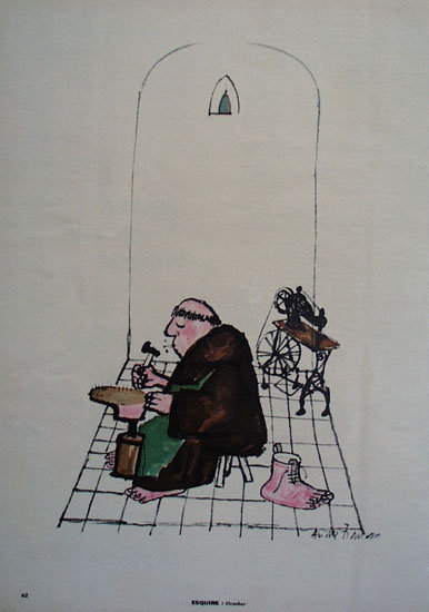 Shoe Repair Cartoon 1955