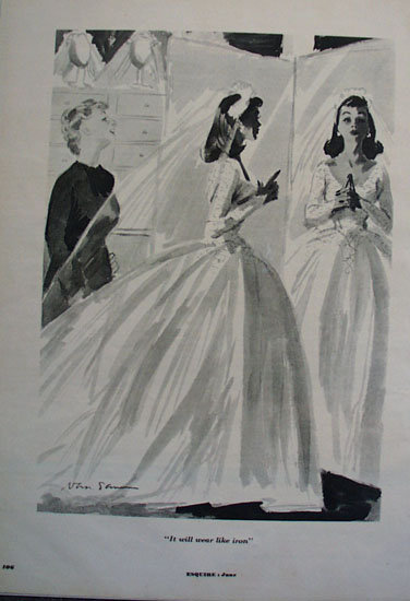 Bridal Cartoon 1953