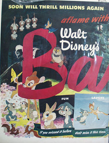 Walt Disney Bambi Ad 1948