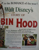 Disney Robin Hood Movie Ad 1952