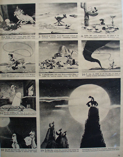 Disneys Pecos Bill Movie Ad 1948