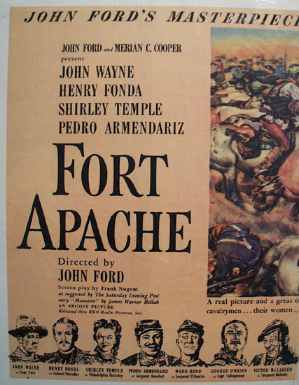 Fort Apache Movie Ad 1948