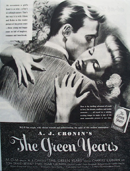 The Green Years Movie Ad 1946