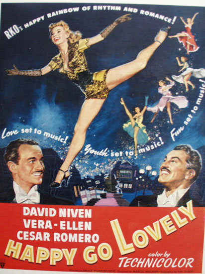 Happy Go Lovely Movie Ad 1951
