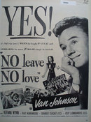 No Leave No Love Movie Ad 1946
