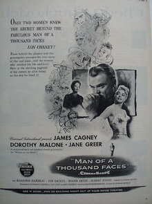 Man Of A Thousand Faces Movie Ad 1957