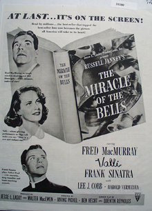 The Miracle Of The Bells Movie Ad 1948
