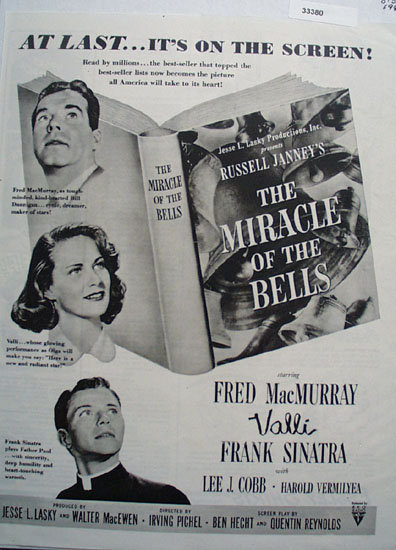 The Miracle Of The Bells Movie Ad 1948