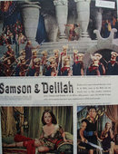 Sampson And Delilah Movie Ad 1949