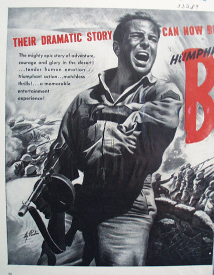 Sahara Movie Ad 1943