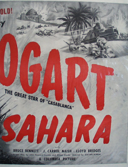 Sahara Movie Ad 1943
