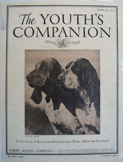 The Youths Companion Magazine Cover 1925