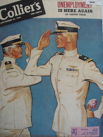 Crowell Colliers front Page 1945 Picture