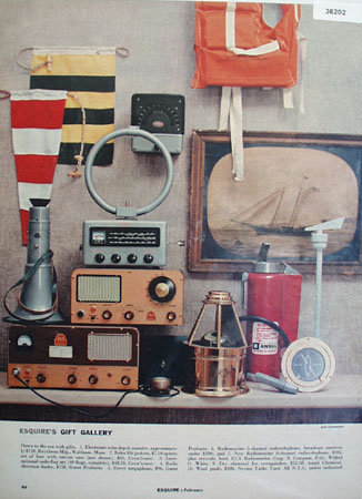 Esquires Gift Gallery 1956 Ad.