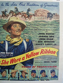 Movie She Wore A Yellow Ribbon 1949 Ad