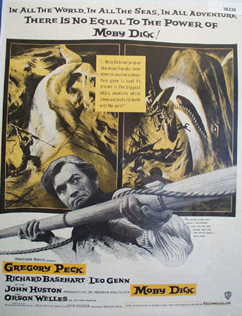 Movie Moby Dick 1956 Ad