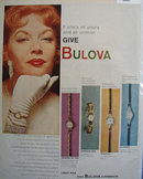 Bulova Miss America Watch 1958 Ad