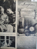 Longines Worlds Most Honored Watch 1956 Ad