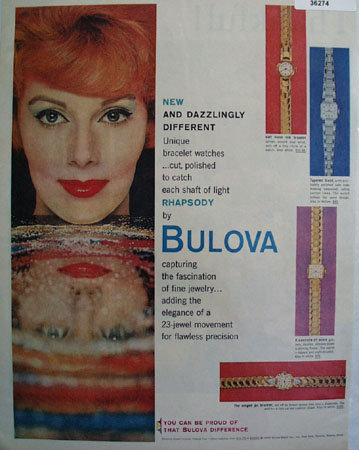 Bulova Rhapsody Watch 1959 Ad