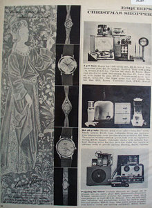 Lucien Piccard Watch 1961 Ad
