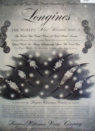 Longines Wittnauer Watch 1957 Ad