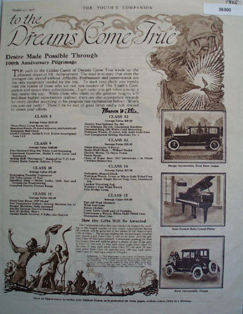 Youth Companion Gifts for Subscriptions 1926 Ad