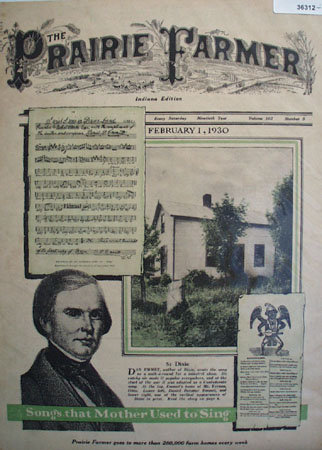 Dan Emmet Authur of the song Dixie 1930 Article