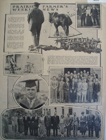 Prairie Farmer Weekly News in Picture 1930 Ad