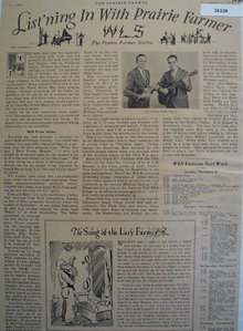Prairie Farmer Radio Station WLS 1930 Article