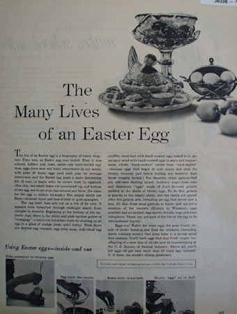 The Easter Egg 1953 Article