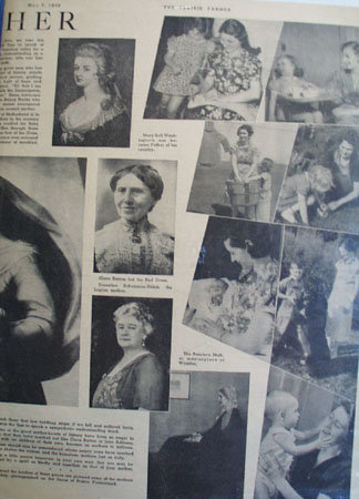 Prairie Farmer Mothers 1938 Article