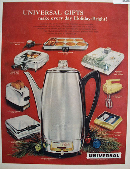Landers, Frary And Clark Universal Gifts 1958 Ad.