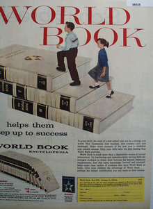 World Book Encyclopedia 1957 Ad
