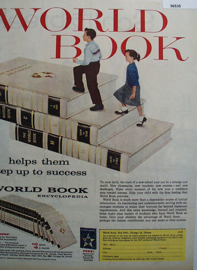 World Book Encyclopedia 1957 Ad
