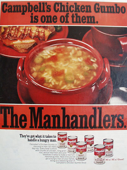 Campbells Chicken Gumbo 1968 Ad