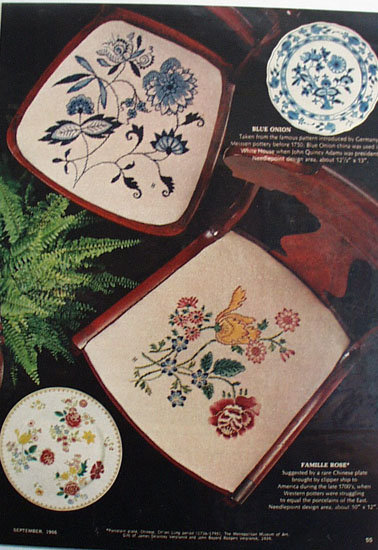 Elegant Needlepoint 1966 Ad