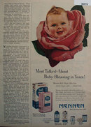Mennen Baby Magic Skin Care 1953 Ad